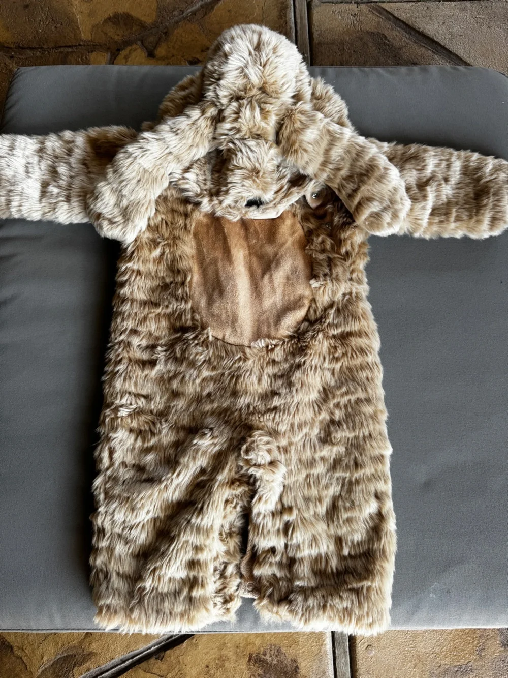 Pottery Barn Kids Baby Dog Halloween Costume 6-12M Very Fluffy Plush Puppy